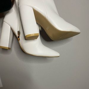 White boots